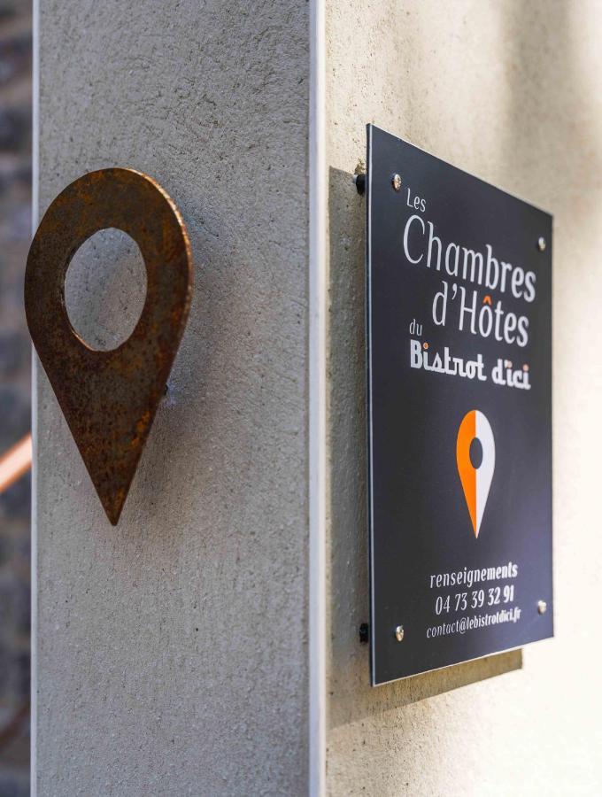 Chambres D'Hotes Du Bistrot D'Ici Saint-Saturnin  Luaran gambar